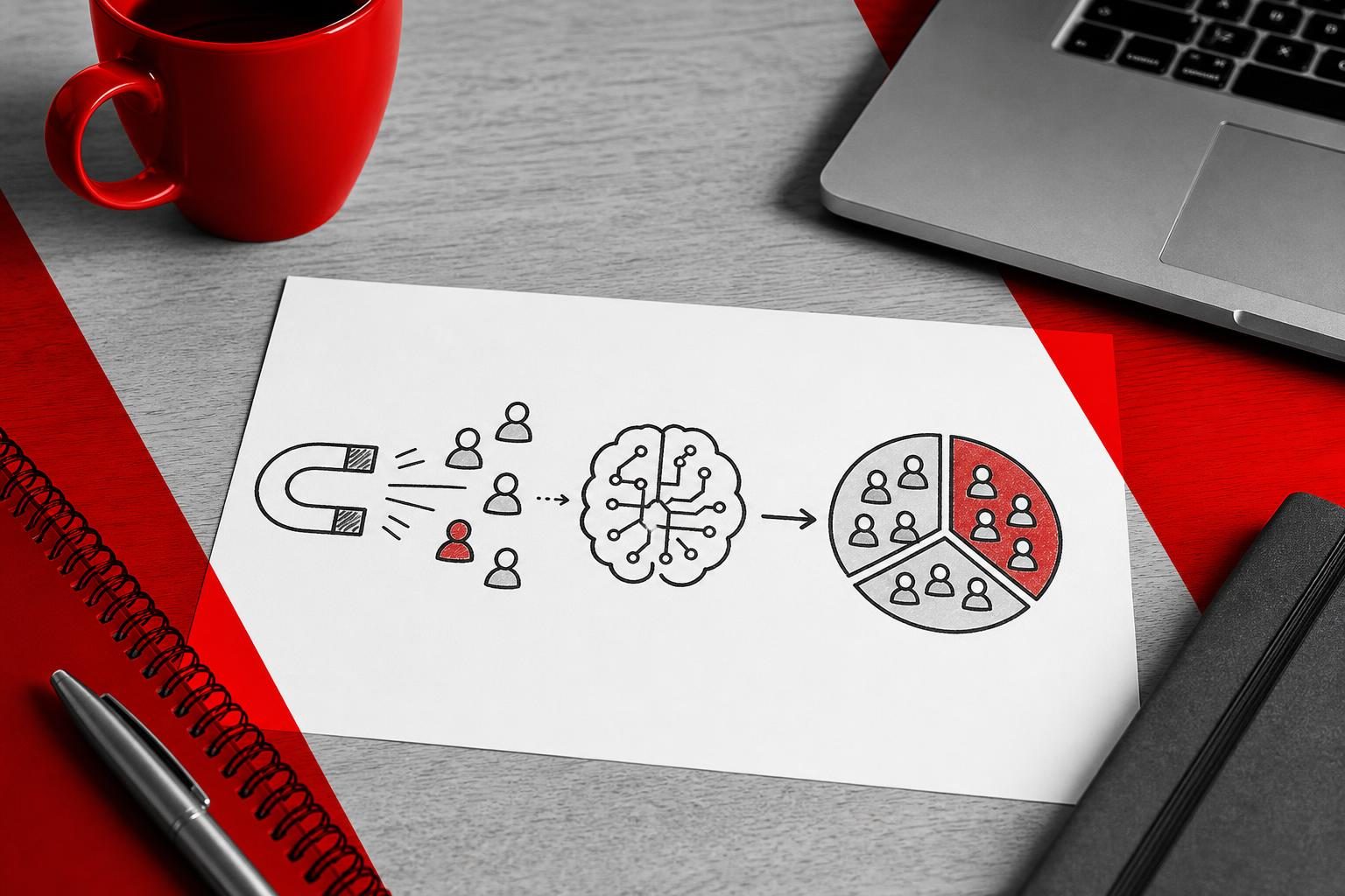 AI w codziennym marketingu B2B: jak automatyzować research leadów i segmentację odbiorców